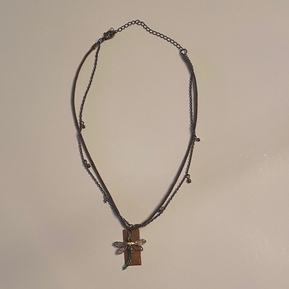 Dragonfly Pendant Necklace